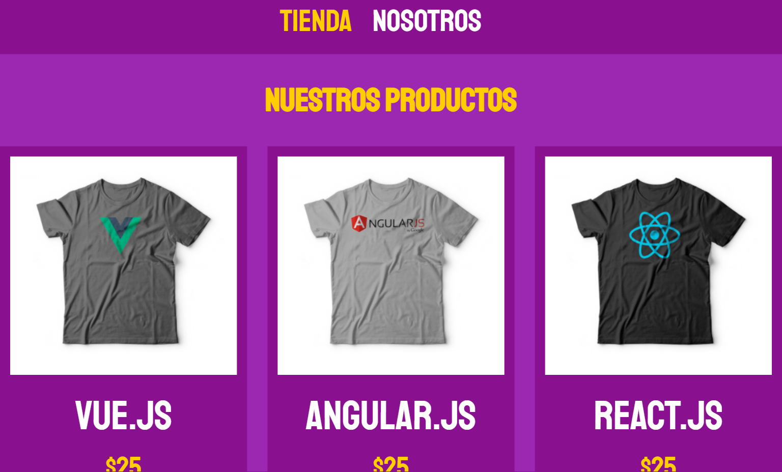 Práctica e-commerce
